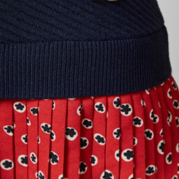 Never Worn Ted Baker Woven Knit Floral Dress - Picture 5 of 6